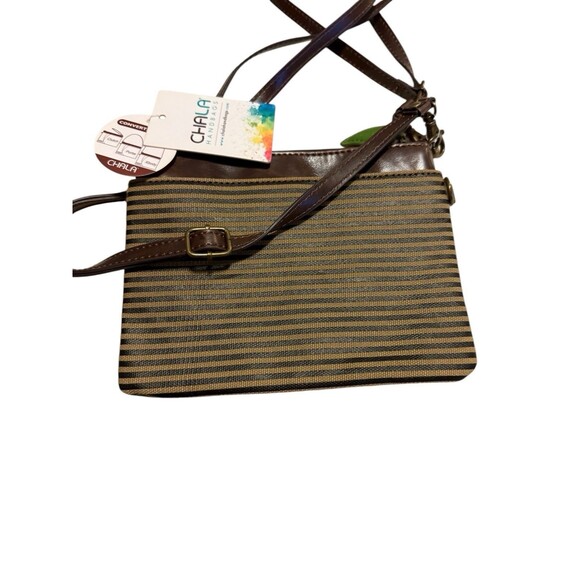 Chala Owl Purse Crossbody Clutch Mini Brown NEW - Picture 3 of 5